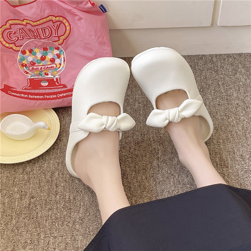 Baotou slippers women's outwear soft bottom lazy shoes 2024 summernew arrival sandals home indoor slippers eva