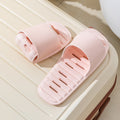 Hotel business trip foldable leaky slippers for women home indoor travel handy gadget bathroom non-slip quick-drying lightweight