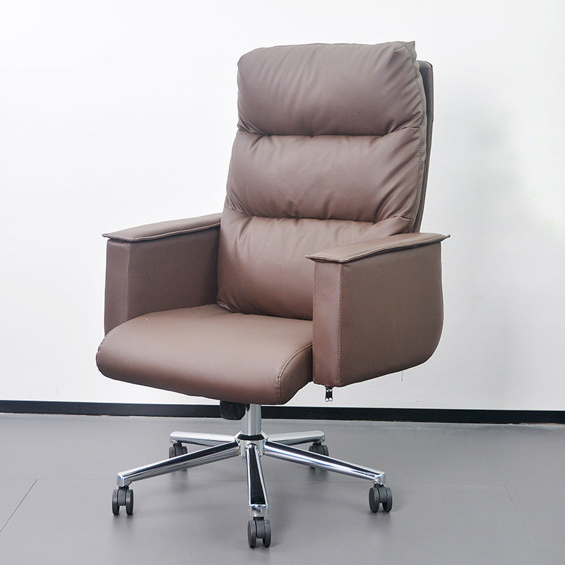 2025 new high-end boss desk, chairperson's office light luxury senior feeling, president's desk, large class desk