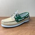 Men's leather casual boat shoes - handcrafted, classic, versatile, flat, lace-up driving shoes for business and everyday comfort