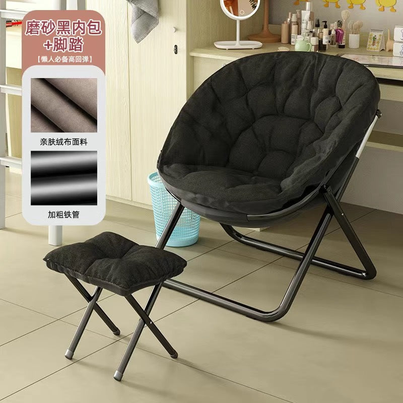 Factory direct light luxury chidori grids iron single sofa chair popular chair back chair small balcony lazy sofa