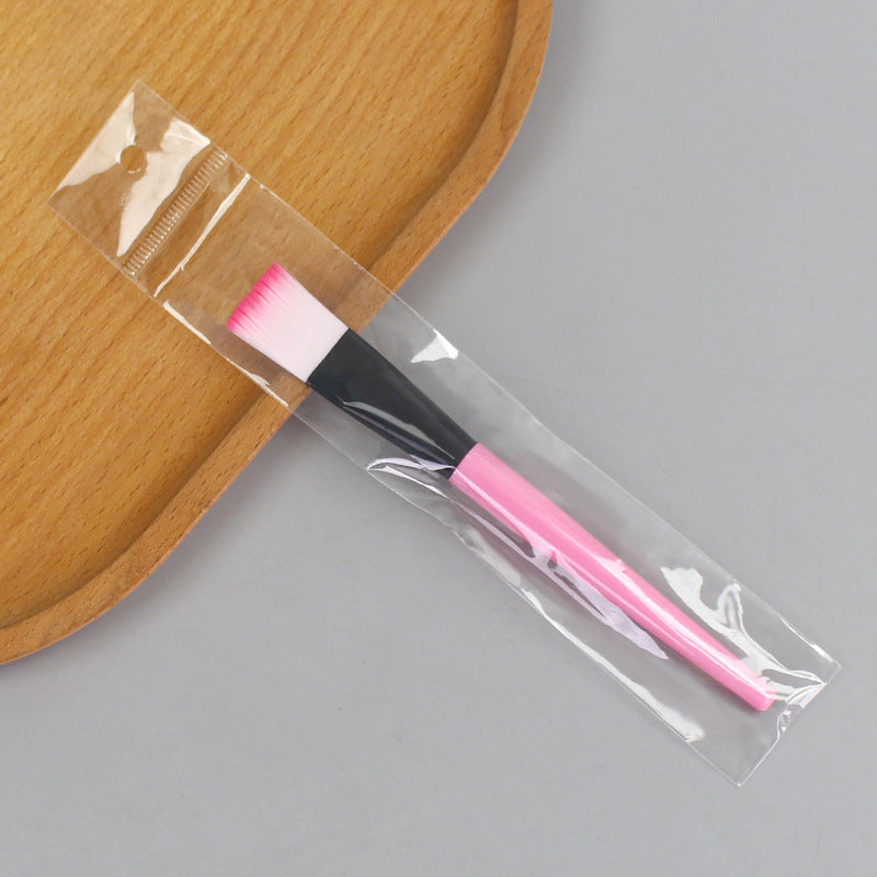 Single facial mask brush, soft bristle facial hydration brush, long-handled brush, diy mask tool, beauty brush