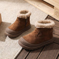 Kids' snow boots: boys'  winter cotton shoes, outdoor wear, baby winter shoes, girls' boots, toddler fleece-lined shoes