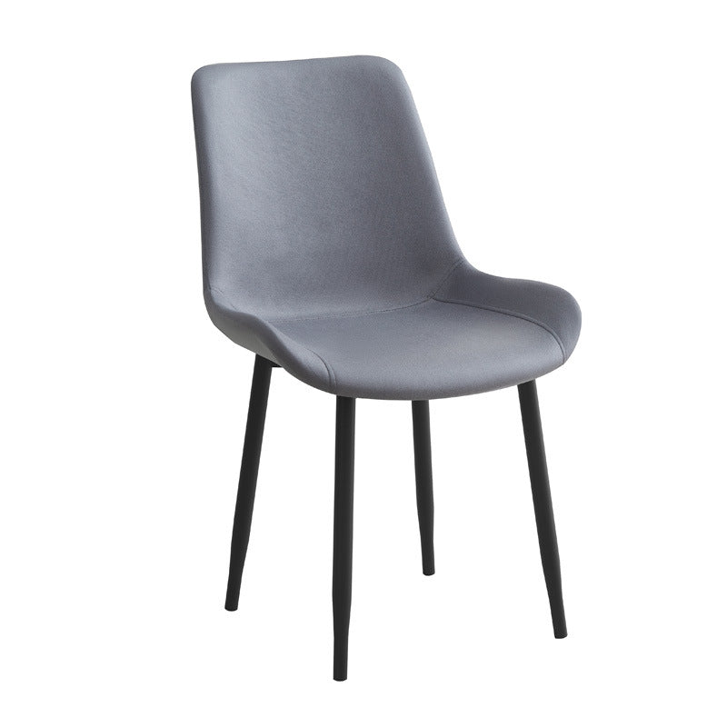 Casualaccessible luxury leather dining chair manufacturer directly supply for home hotel dual-use reception chair carbon steel chair casual dining chair