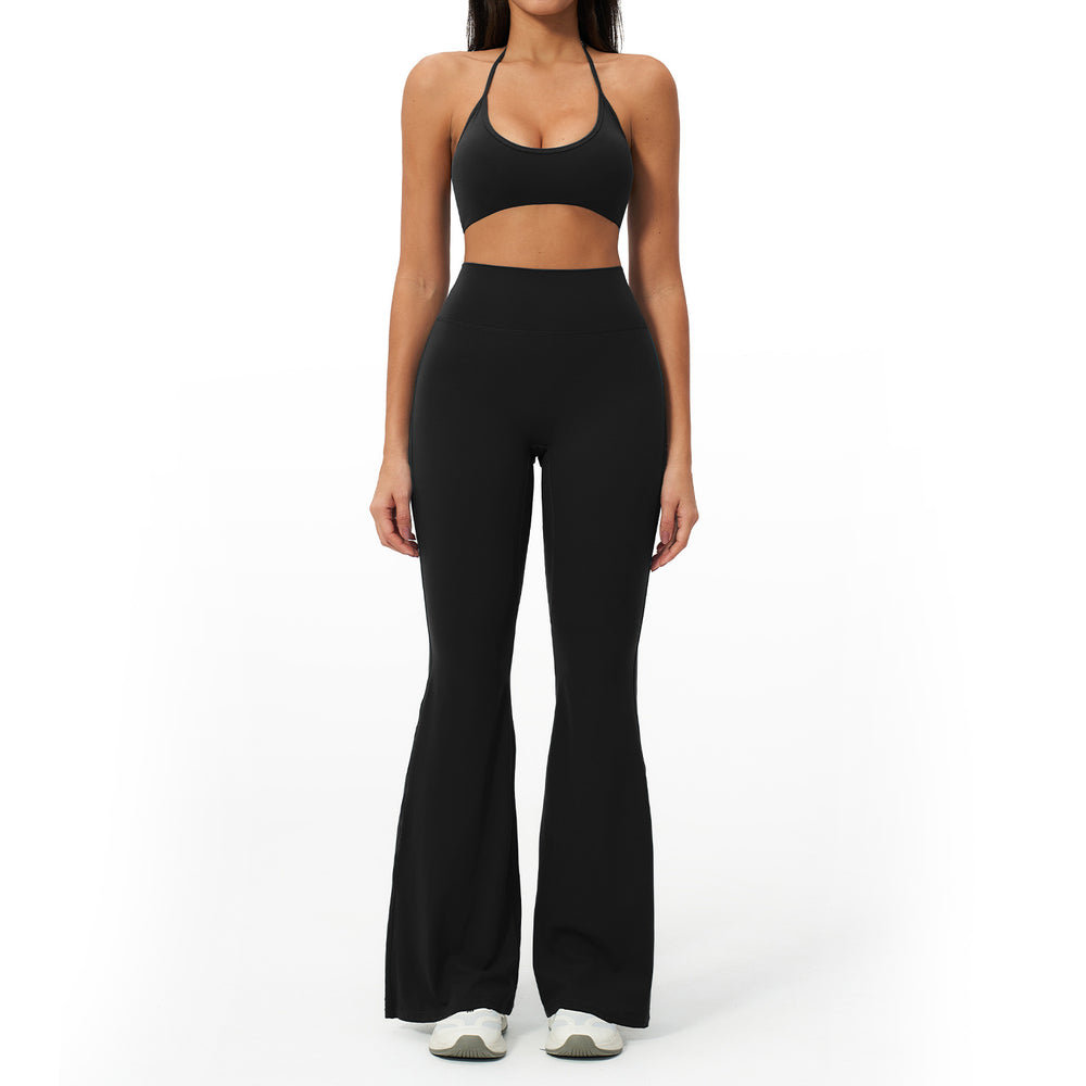 quick-drying yoga clothes suit breathable elastic casual yoga suit seamless running fitness clothes for women 2551