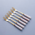 Pink gold cross
