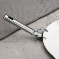 Stainless steel anti-scald serving tongs - kitchen gadget for gripping bowls, plates, dishes, and steamed dishes