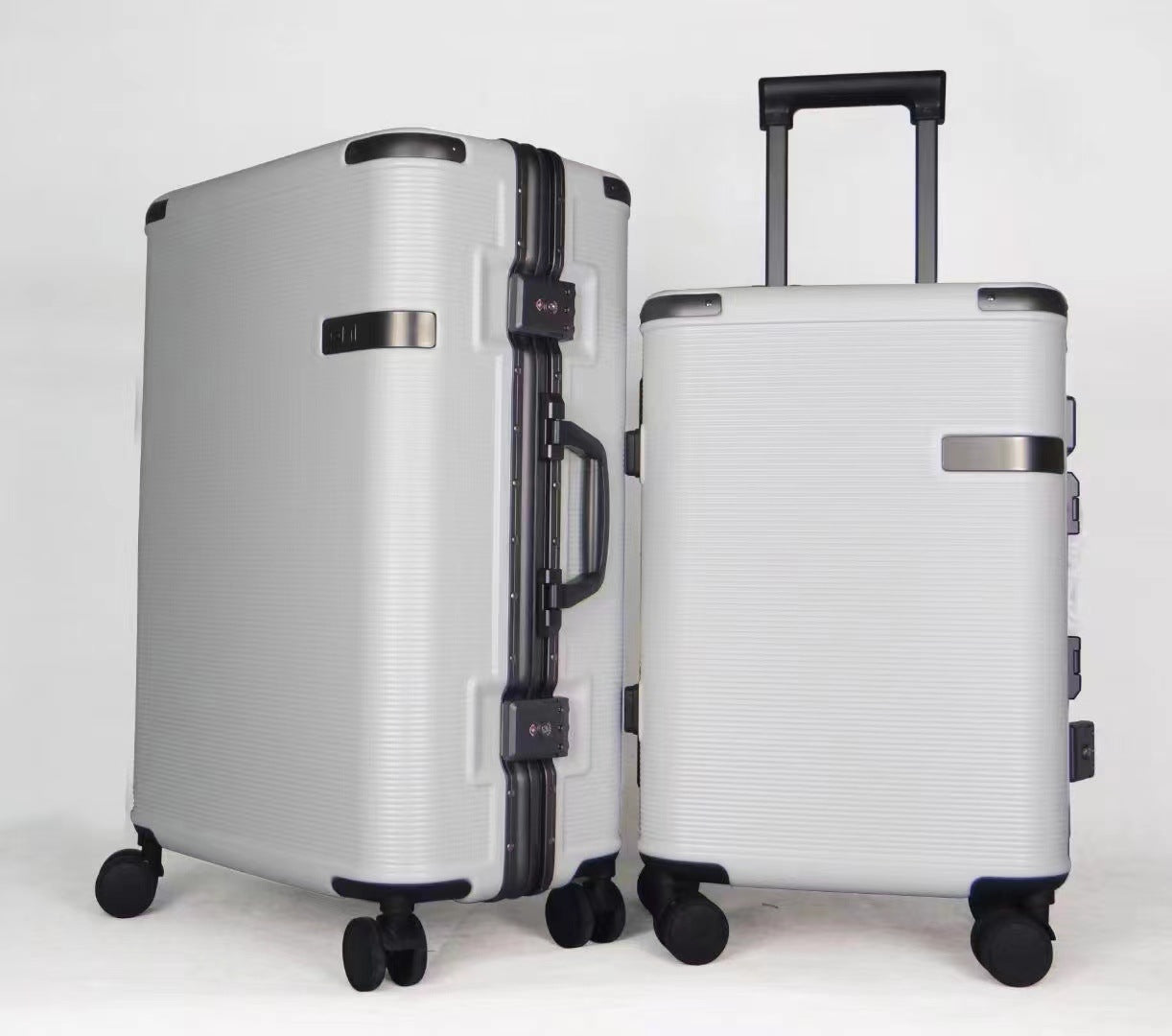 Luggage 20-inch business boarding travel 24-inch large-capacity pc scratch-resistant and wear-resistant universal wheel aluminum frame trolley case