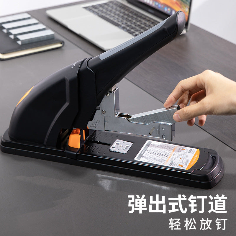 Deli Large Heavy Duty Thickened Stapler Pop-up Easy Large Labor-saving Thick Stapler Binding Machine Wholesale