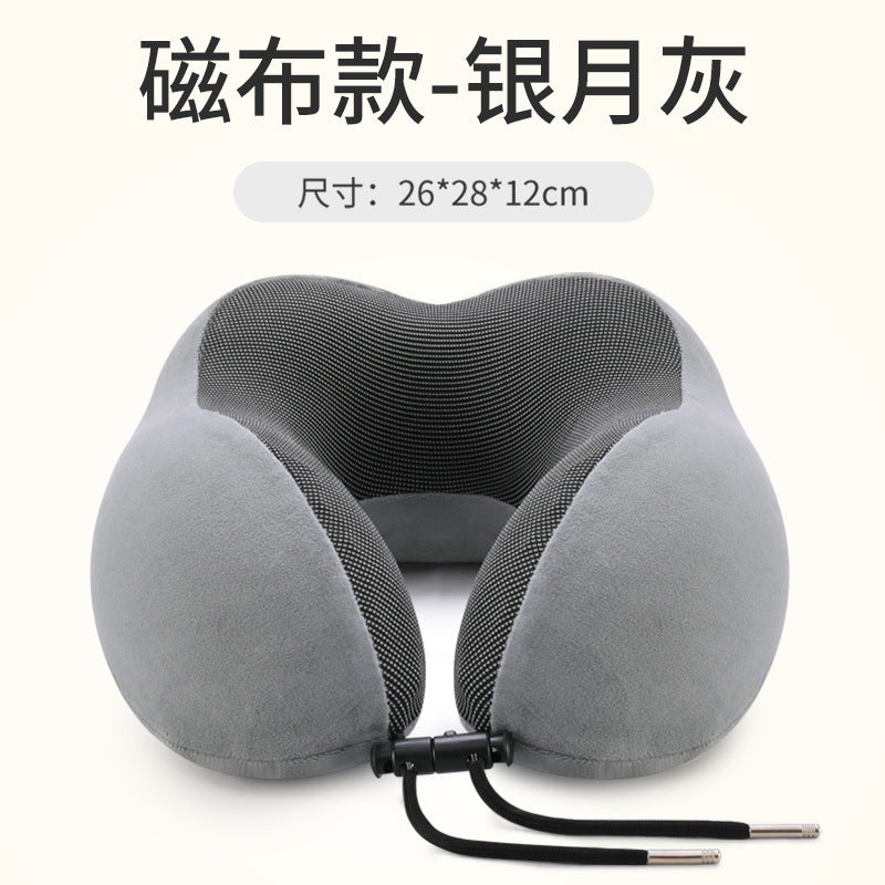 Travel u-shaped pillow portable airplane memory foam neck pillow cervical spine high-speed rail neck support sleeping nap pillow
