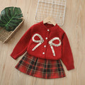 Girlsweater zodiac year red fall and winter style baby pullover shirt new arrival half body sequin christmas new yearsuit