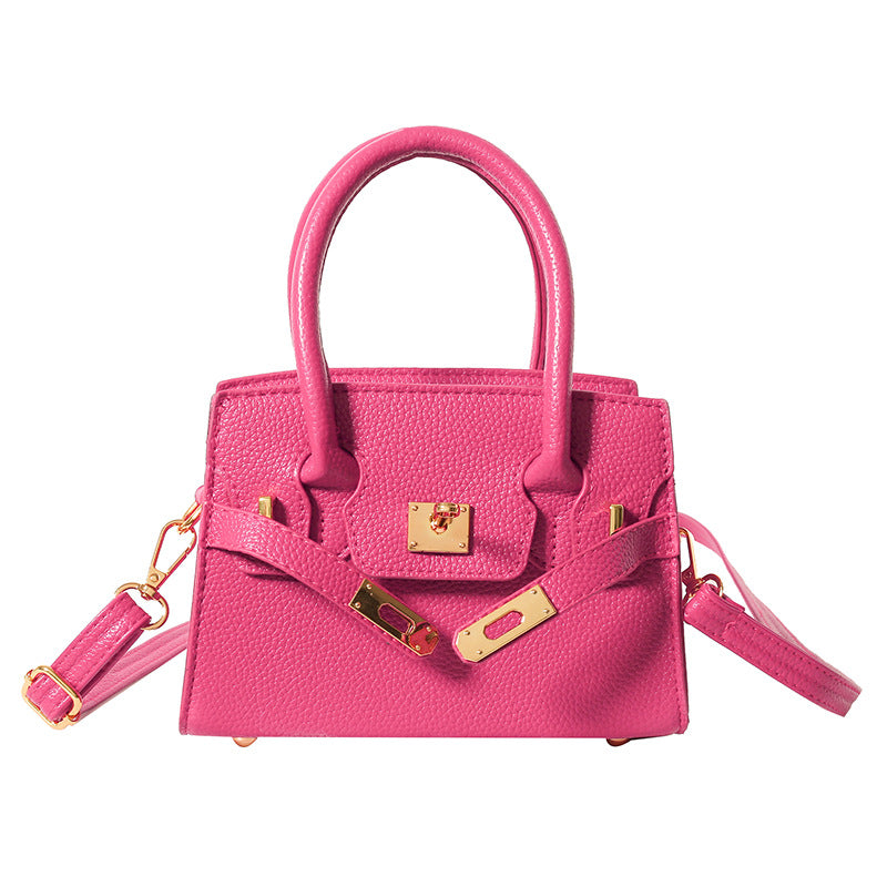 high-quality foreign-style bags for women 2025new arrivalfashion small lock easiest for matchsatchelwork clothing shoulder cross-body bag