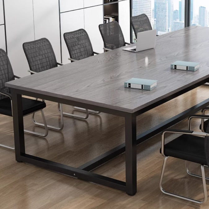 Conference table simple long table small casual modern office furniture training table negotiation reception long office desk no