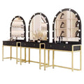 Bedroom vanity table wedding dress shop beauty salon makeup table makeup artist 6-light vanity dressing table