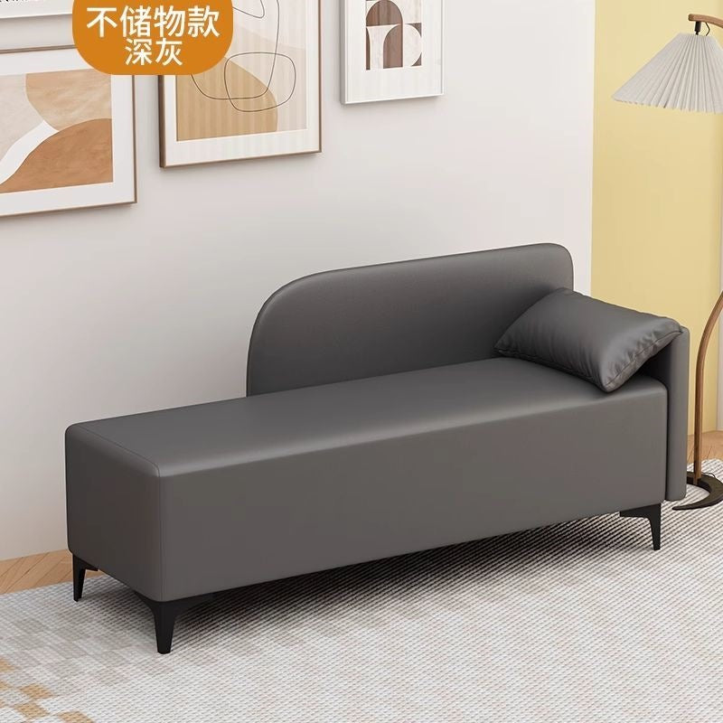 Imperial concubine bench - multi-functional storage ottoman for home use - adult seating - rectangular sofa bench for bedroom