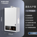 Gas water heater for home zero cold water natural gas 16l constant temperature bath silent forced exhaust pressurized energy saving wholesale
