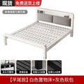 Extra thick iron frame bed carbon steel bed rental house assembled iron bed bold dormitory iron bed bedroom simple bed big sale