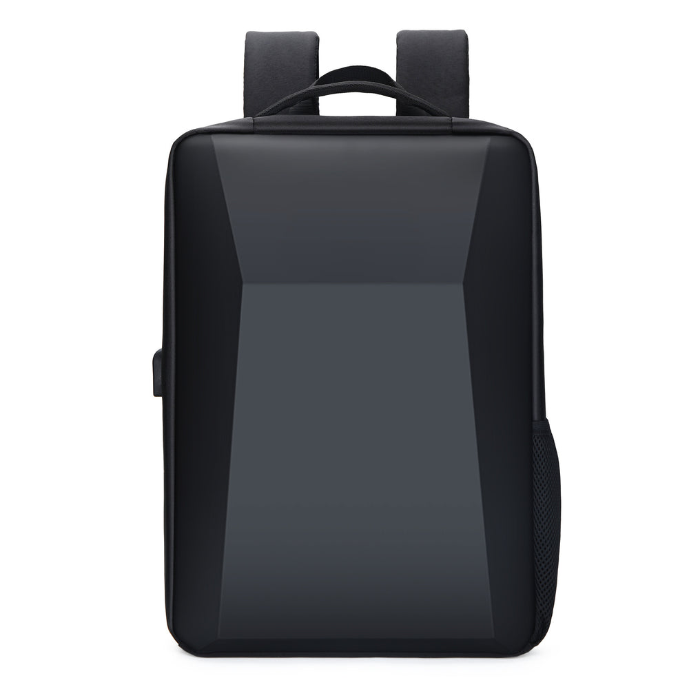 new pc hard shell backpack casual lightweight business backpack men's trendy cool backpack 15.6inch anti-theft laptop bag