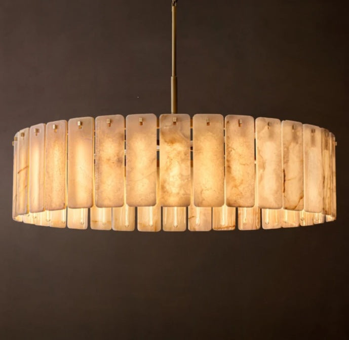 American-style marble chandelier, a touch of luxury for your dining room. simple yet grand, perfect for bedrooms, living rooms, and marble dining tables