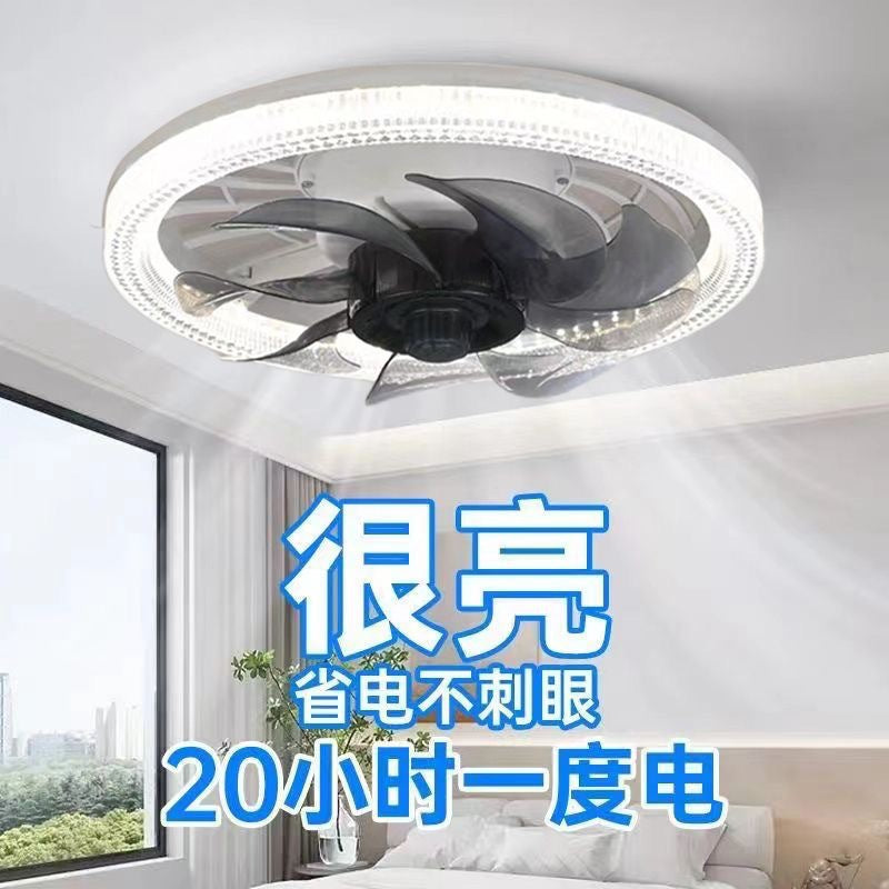 Wholesale fan lights for indoor living rooms, bedrooms, and dining rooms - led ceiling fan lights with smart remote control and dimming