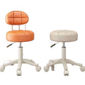 Professional salon stool - adjustable height, swivel, and rolling - ideal for hairdressers, estheticians, and nail technicians