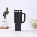 amazon large-capacity 40oz ice cup 304 stainless steel handle thermos cup outdoor car water cup