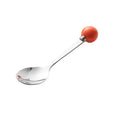 Vibrant orange spoon