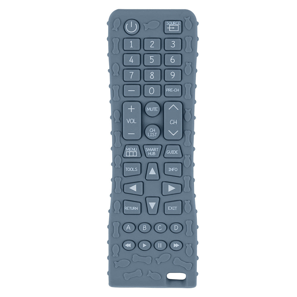 Customized factory original design  explosive product small month-old toothpaste simulation button remote control toothpaste baby bite glue