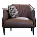 Accessible luxury tiger chair cafe hotel reception italian single sofa chair small apartment classysensenormcorecasual chair