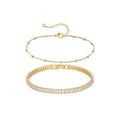 Xizhuo jewelry accessible luxury full diamond accessible luxury 2023 jewelry high carbon diamond bracelet sterling silver plated 18k white golden diamond silver chain