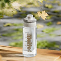 New student water bottle - portable tumbler for men and women - summer fitness sports water bottle with straw - drop-proof, leak-proof, and easy-carry