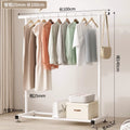 Simple coat rack, movable clothes drying rack, floor-standing indoor room, multi-functional clothes rack, accessible luxuryfor home bedroom