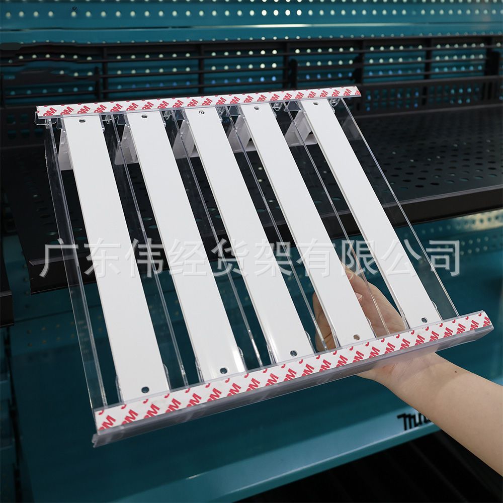 Beverage propeller Supermarket freezer Automatic beverage booster 3M glue fixed shelf soda propeller