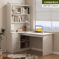 Corner desk bookshelf all-in-one desktop office computer desk bedroom bookcase combination student study table with drawers