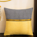 Waffle grids pillow, chidori gridspatchwork pillowcase, modern casual bay window, living room sofa cushion, one piece dropshipping
