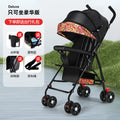 Baby stroller lightweight foldable umbrella stroller reclining seat summer travel pram for infants and toddlers