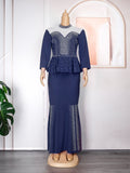 African women's clothing  new hot style european and american suit dress   party dress in stock
