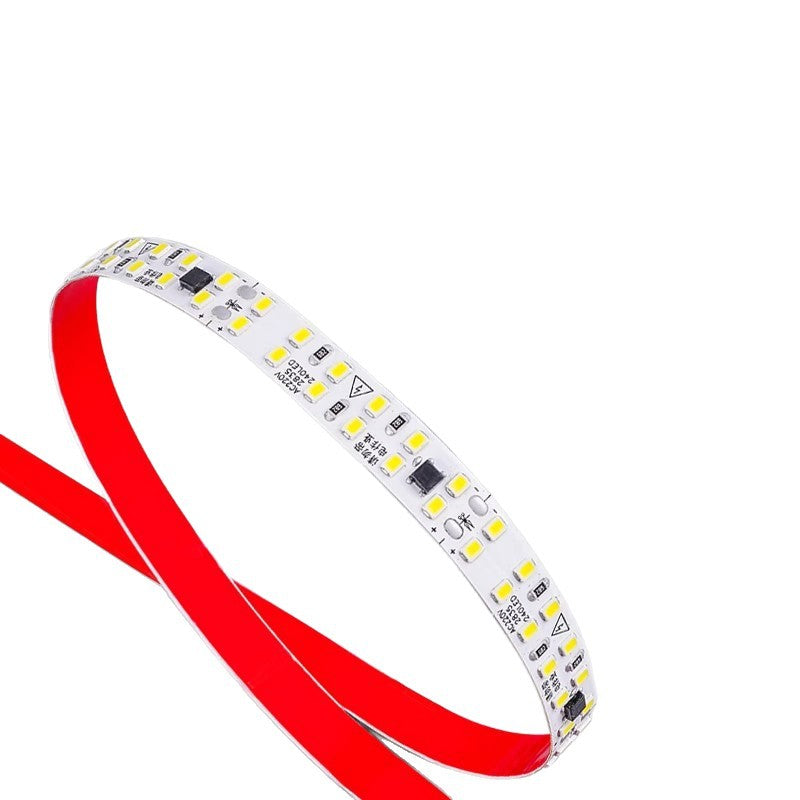 Led strip lights, high voltage 220v, self-adhesive, for living room, ceiling, recessed linear lighting, driver-free smd, high brightness