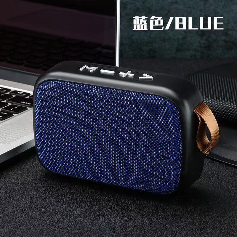 G2 wireless bluetooth speaker - portable outdoor subwoofer mini speaker - home audio fabric card slot bluetooth speaker