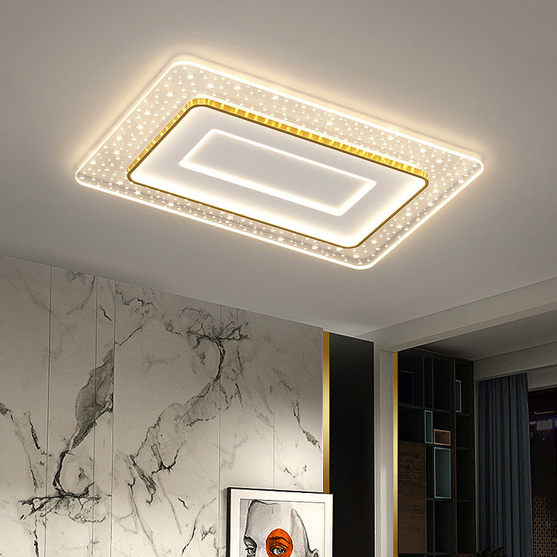 Lighting combination package Main light Ceiling light set Daquan 2025 new simple modern atmospheric living room light