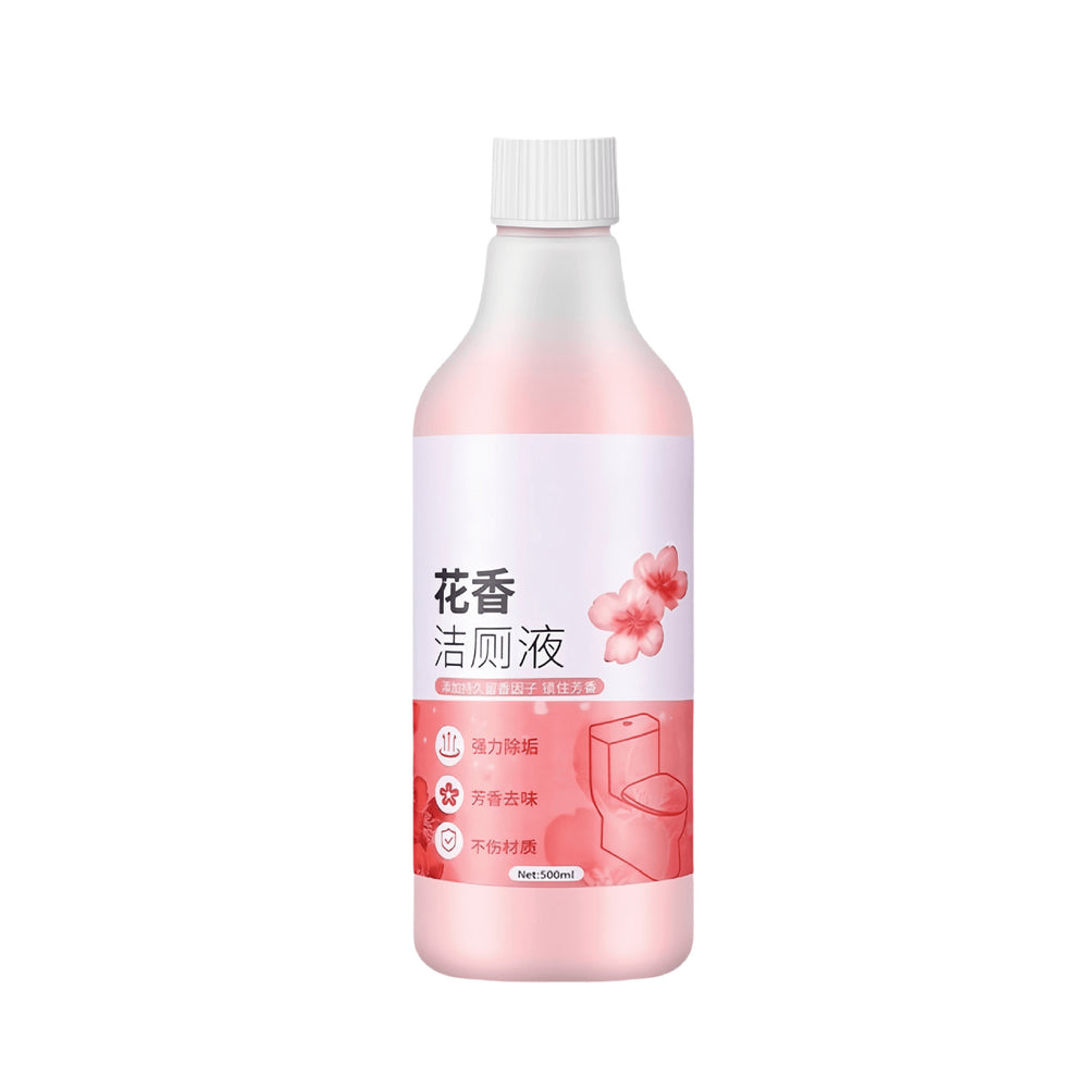 Floral scent toilet bowl cleaner - powerful stain removal & descaling solution for toilets & bathrooms - wholesale direct from manufacturer
