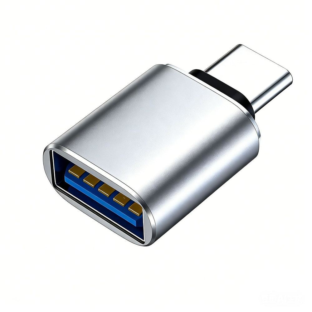 Type-c phone adapter otg converter usb 3.0 interface, compatible with apple 17, usb drive charging, car mount, 120w