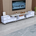 Solid wood seven-drawer all white model [2.2-2.8]