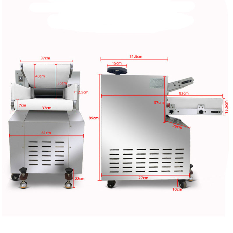 Yufei yongqiang large fully automatic circulating dough press commercial steamed bun steamed bun pastry kneading machine 350 type 550 type