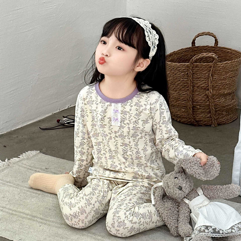 New children's home wear set: boneless, class a, pure cotton loungewear for baby boys and girls - autumn collection