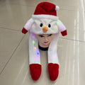 Glowing christmas hat - cartoon airbag hat - adult & kids - festive christmas gift