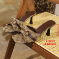 Toe-toe fish mouth women's slippers 2026 summerfashion style fashion high heels plus size cross-border belt buckle sandals