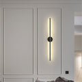 Minimalist modern led linear wall sconce - creative living room tv backdrop, bedroom bedside, and popular linear lighting fixture