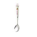 White rabbit round spoon
