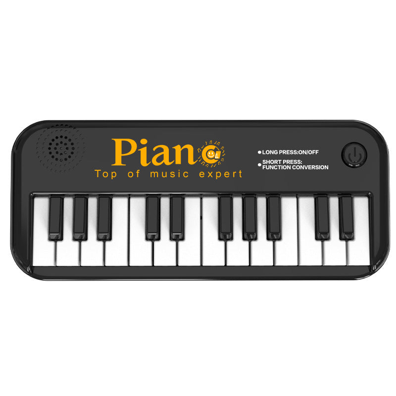 children's electronic keyboard, 24-key multifunctional wood grain design, toy for boys and girls, beginner baby educational electric piano